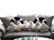 Yachts Pillows with Flag in Hanza Hotel